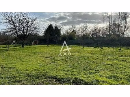 terrain constructible viabilisé à vendre