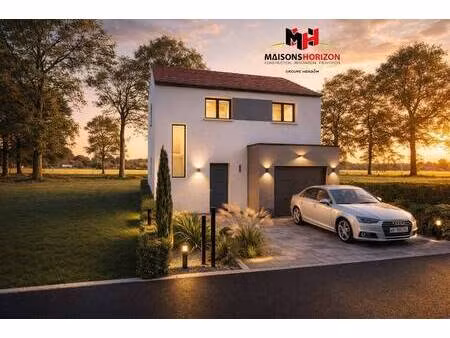terrain avec maison neuve à vendre