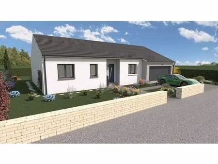 terrain avec maison neuve à vendre