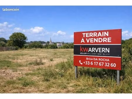 terrain 6 640 m² ravel