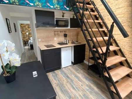 t2 bis à louer en bail mobilté