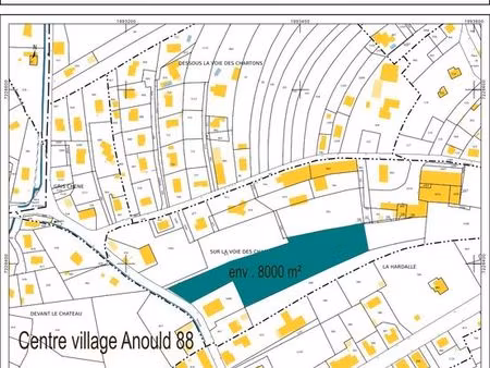grand terrain constructible centre anould