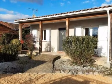 maison t3 sur espace clôturé de 400m2