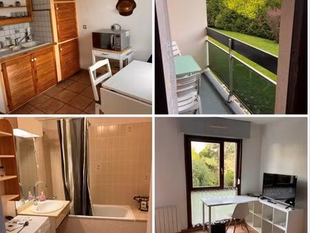 studio meublé 30m2 + balcon