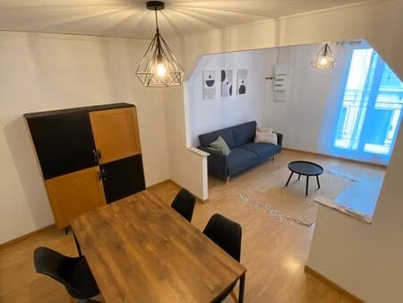 appartement meublé 2 pièces 45 m² + patio