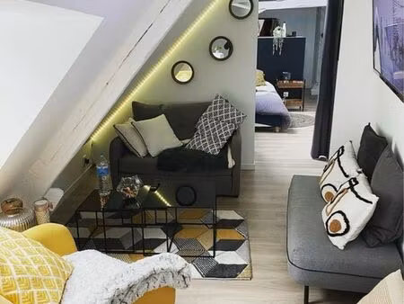 appartement en duplex meublé