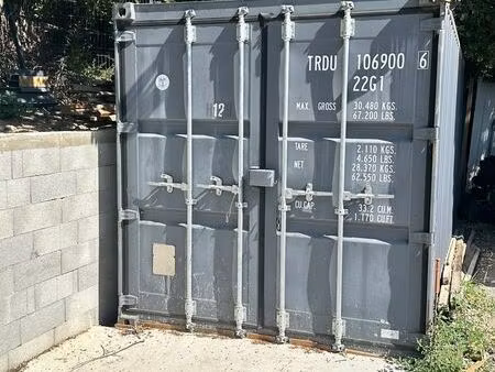 loue stockage garage container 20 pieds 15m2