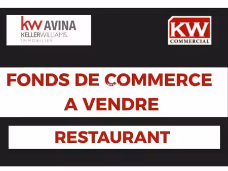 fonds de commerce restaurant  traiteur 250 m²