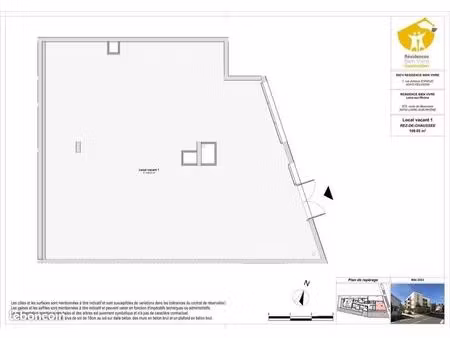 local commercial 111 m²