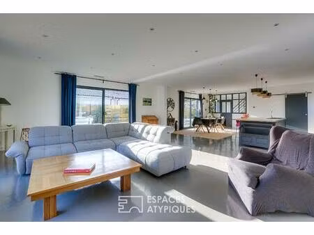 villa contemporaine avec piscine à 5 km de l'océan