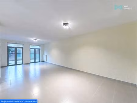 appartement rdc 2 chambres + parking à vednre à enghien