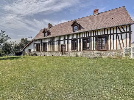 saint-aubin-celloville 76520  maison de caractère 6 pièces