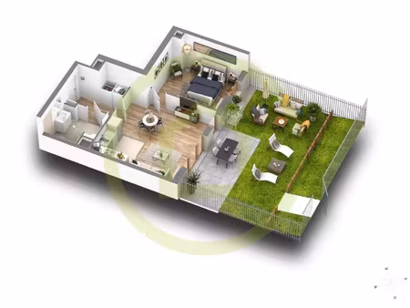 vente appartement 2 pièces 44 m² enghien-les-bains (95880)