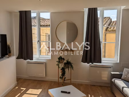 libourne centre appartement t2 meublé  rénové  loué 650 eur