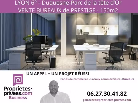 vente bureaux 150 m²