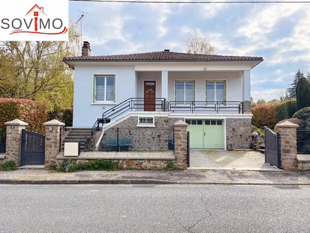 proche rivière  au calme  pavillon indépendant sur sous sol