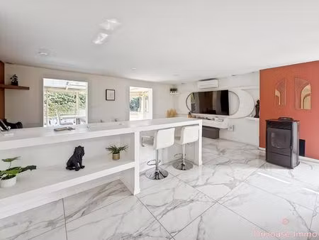 maison 4 chambres sur 991m² terrain + piscine