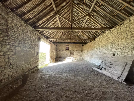 grange en pierre avec beau potentiel - environnement campagn
