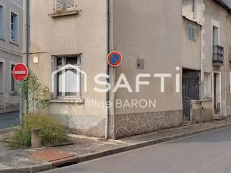 vente maison 4 pièces 80 m² à ecueillé (36240)  25 000 €