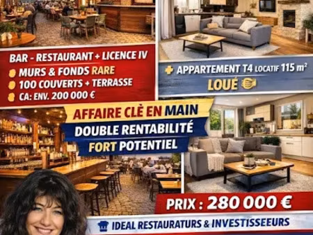 vente locaux professionnels 9 pièces 385 m² à domrémy-la-pucelle (88630)  280 000 €