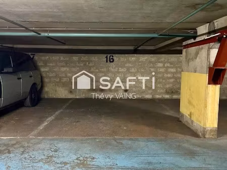 vente parking 20 m² à paris 10ème (75010)  20 000 €