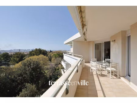 saint-barnabe - appartement t5 - terrasse - garage/parking -