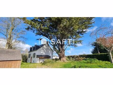 maison néo bretonne / bourgeoise avec fort potentiel au bourg de plougasnou