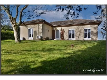 maison familiale à vendre 3/4 chambres sur un terrain arboré proche de pineuilh à saint an