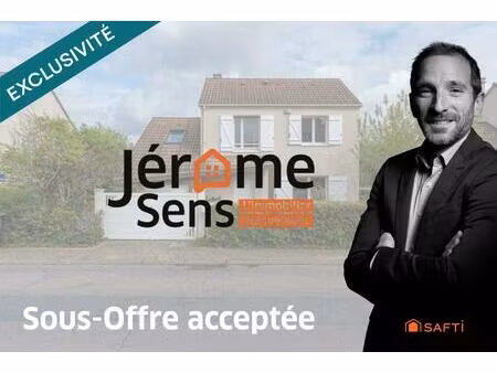 vernouillet – maison familiale rénovée 4 chambres – jardin – garage