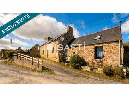 maison en pierre avec dépendance  parking et jardin