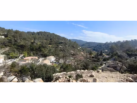 à vendre terrain à bâtir avec vue dominante belgentier (