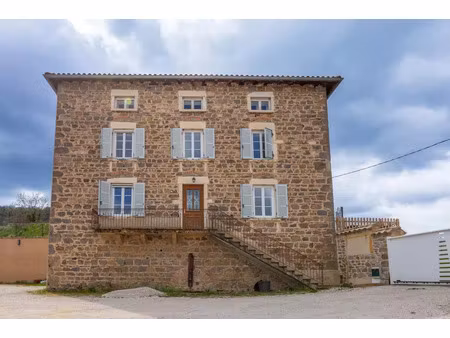 vente maison 7 pièces 190 m² vaux-en-beaujolais (69460)