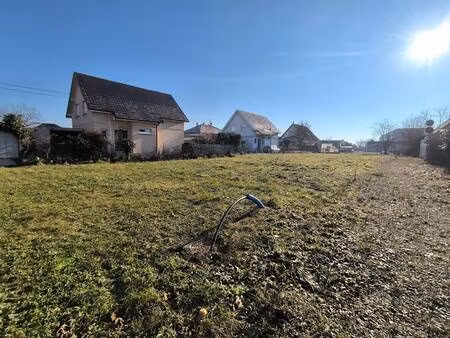terrain constructible viabilisé à vendre