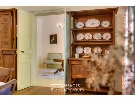maison de maître et son parc arboré