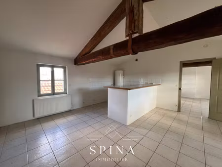 appartement t2 duplex - 60 13m2 en r+3 & 4 - centre historiq