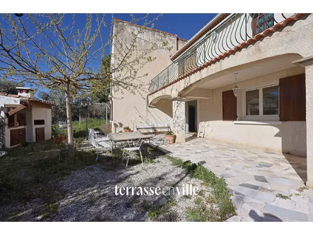 plan-de-cuques - t4 rez de jardin 90m2 - jardin - parking -