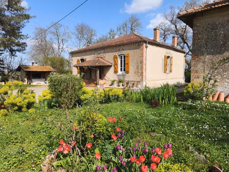 maison de campagne t5 de 120 m2 avec sous-sol intégral et dé