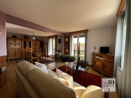 maison 110 m² - 4 chambres - garage - jardin mauvezin centre