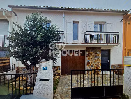 pezilla la riviere maison familiale entièrement rénovée 2 faces  6 pièces avec jardin.