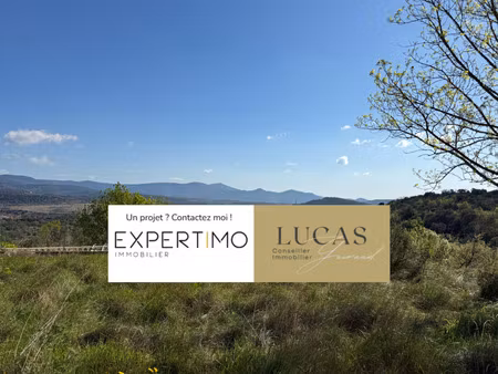 terrain constructible exceptionnel au puech (34700)