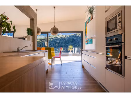 villa contemporaine au coeur du vallespir avec vue panoramique