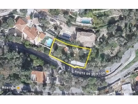 terrain 588 m² gorbio