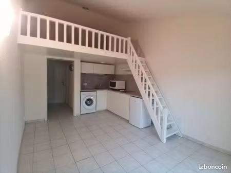 appartement studio - 21 m2 et mezzanine