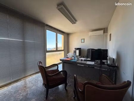 local professionnel grasse 120m2 et 4 places de parking