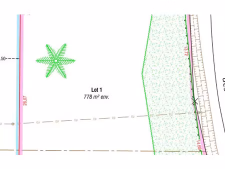 terrain chanteau m² t- à vendre  98 000 €