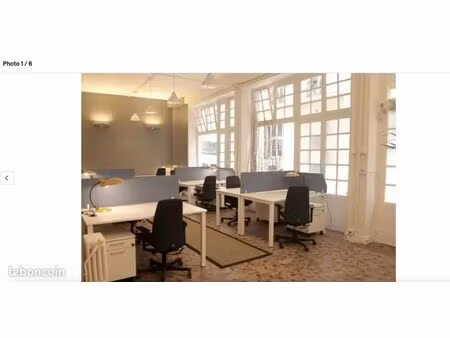 postes en bureaux partagés - paris 5e (quartier mouffetard)