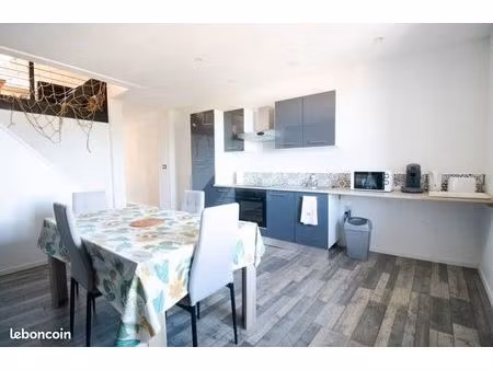 location duplex - t3 meublé - coligny centre