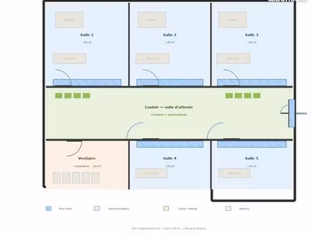 location cabinet paramédical (pôle médical) - bourg en bresse - 01000