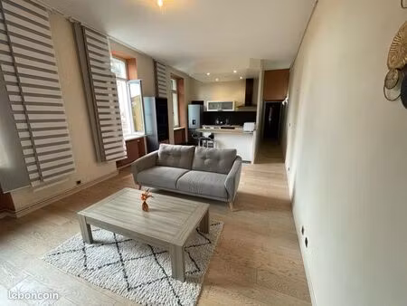 t3 meublé avec parking hypercentre