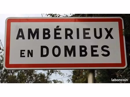 garage double à louer amberieux en dombes 01330